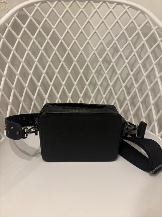 Saint + Sofia Handbags - Saint + Sofia Black Women's Belt Bag with Wide Adjustable Strap